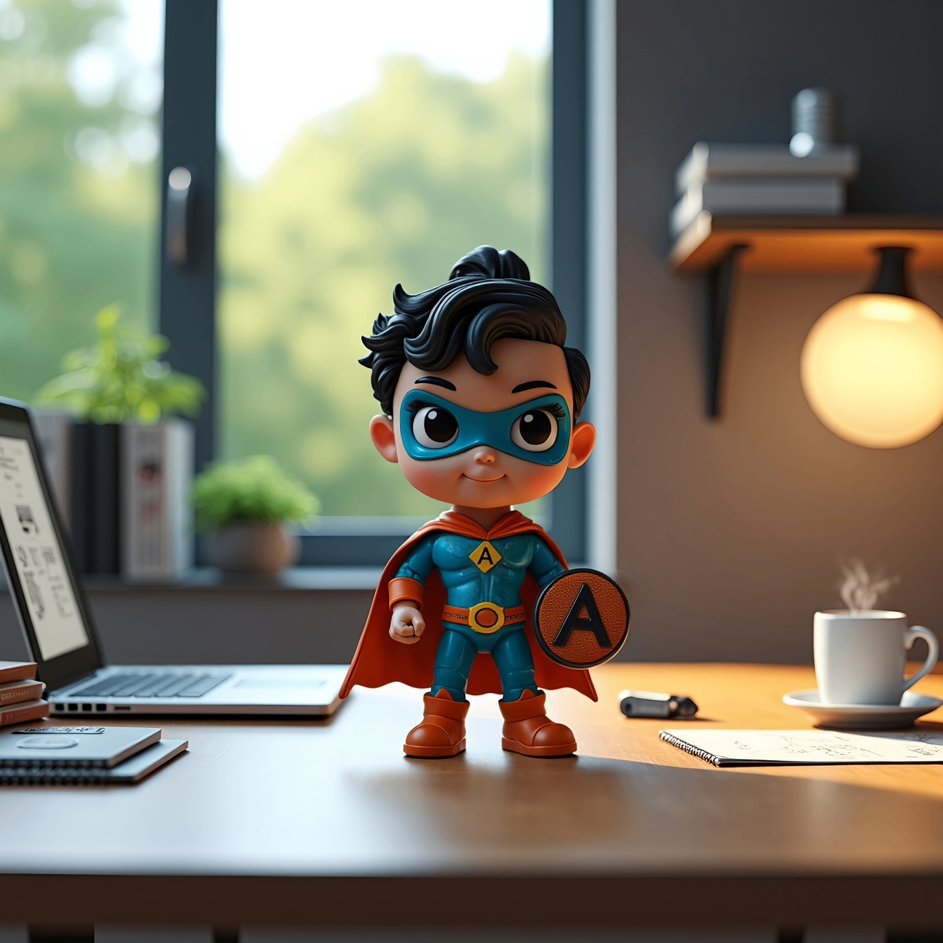 AI Mini Kahraman Ofiste